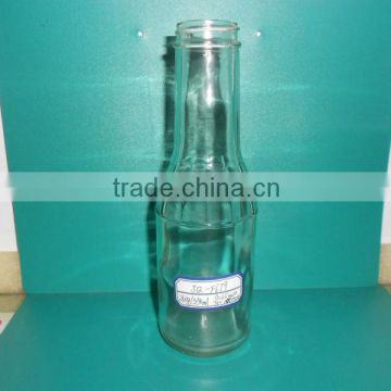 350ml clear glass bottle for sauce and vinegar
