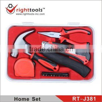 RIGHT TOOLS NEW SET RT-J381 15 PCS HOUSEHOLD TOOL SET