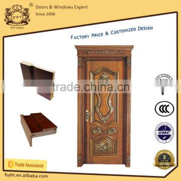 Internal Best Price Modern Ash Frame Solid Swing Wood Door