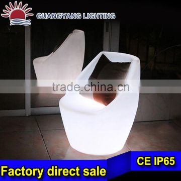 Waterproof Mood Creative Design LED Furniture Lighting Chair by guangdong manufacturer