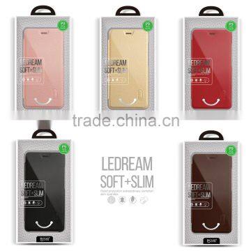 Quality Flip Leather Case Cover For HUAWEI NEXUS 6P PU flip leather phone Case BUSINESS CARD SLOT CASE STAND VIEW LEDREAM