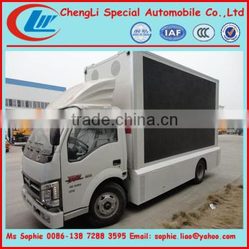 LED screen truck,small video display screen truck,mobile display trucks