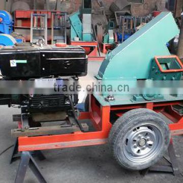 wood chipper machine,can be drove by diesel
