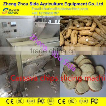 whole processing line machine to make cassava chips/cassava slicer