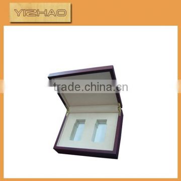 Wooden package box,wooden packaging box,hot stamping wooden boxes package