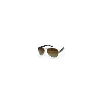 new design fashion  metal sunglasses polarized brown lens
