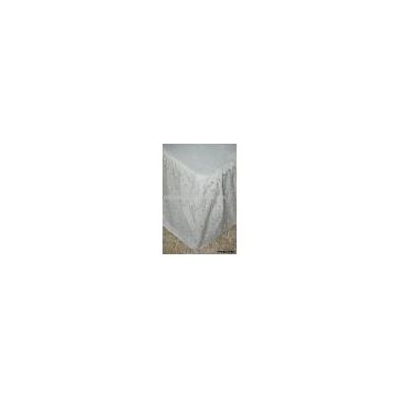 poly cotton bed skirt