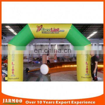 Outdoor cheap inflatable advertising arch, inflatable entry arch, inflatable arch gate for commercial