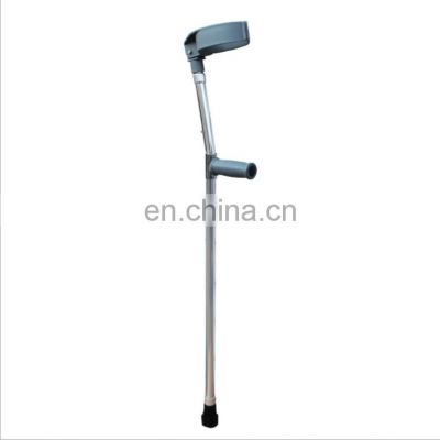 Aluminum alloy elbow crutch height adjustable  walking elbow crutch ring supporting elbow joint walking stick