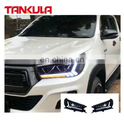 Modification Front Headlight Headlamps Assembly Car Light Lamp Other Headlight For Hilux REVO-15-19