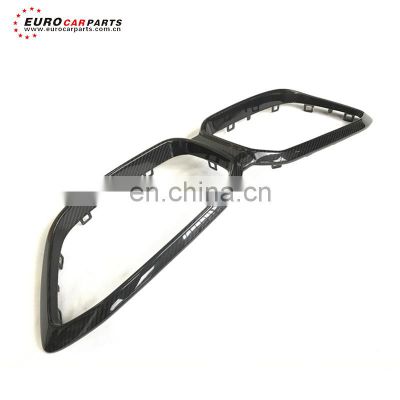 m2 m2c mseries f87 dry carbon fiber material front grille cover fit for F87 front grille fame