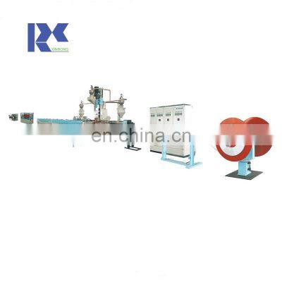 Xinrong easy operate PEX-AL-PEX 5 layers floor heat pipe production equipment for plastic aluminum pipe extruder