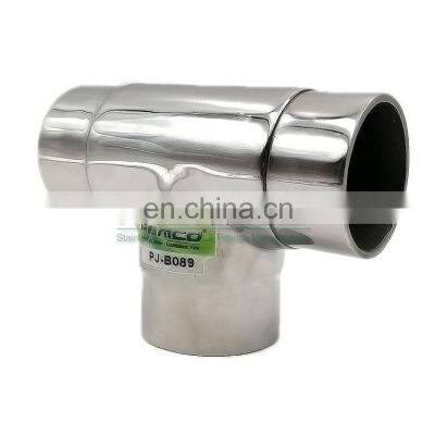 Stainless steel Tee Joint Pipe Tube 3 Way Elbow Pipe Fittings