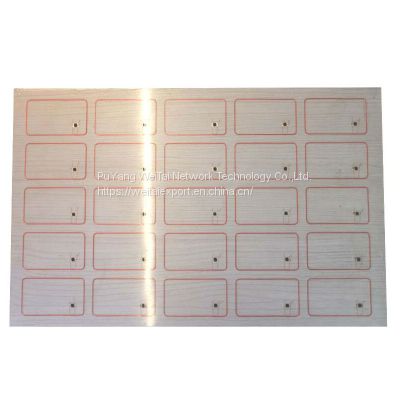 2023 hot sale product RFID inlay 13.56MHZ M1 D8k chip manufactor in China