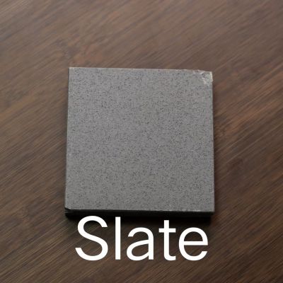 Code：Slate，Calacatta White Quartz  artificial stone quartz slab kitchen countertops