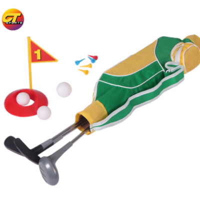Kids golf clubs for ages 3 to 6 years suitable for indoor and outdoor use