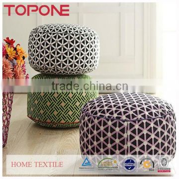 Home useful winter comfortable design round decorative floor cushions