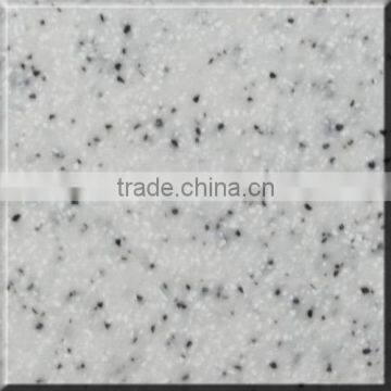 Small chips grey pure acrylic solid surface sheets