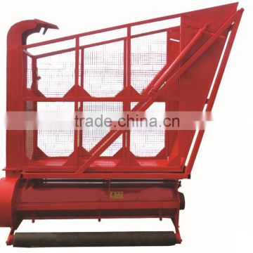 forage harvester with bin