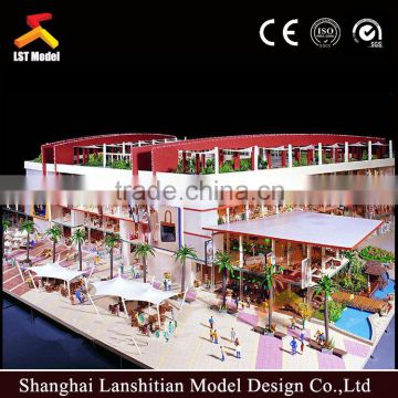 Beautiful ABS and acrylic material scale building model miniature building model for property developer