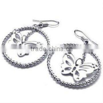 stainless steel earrings hoop 316l