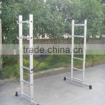 china manufacturer Lightweight folding ladder scaffolding type with EN131 ladder