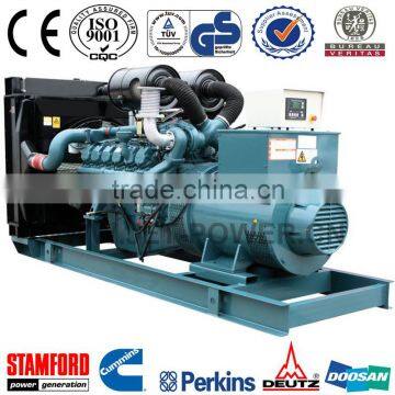 400KVA Standby power Diesel Generator Sets portable with brushless Stamford alternator