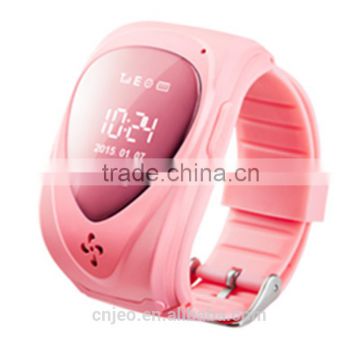 gps child locator watch unique kids watches with SOS panic button, LBS+GPS, mobile apps and long battery life