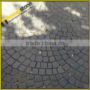 Round g684 black pearl natural stone china granite pavers pattern