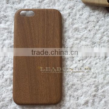 mobile phone case for iphone 6, wooden style cell phone case back cover