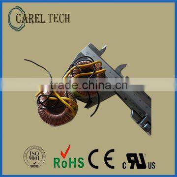 CE, ROHS approved 12V 24V toroidal transformer with the world best price