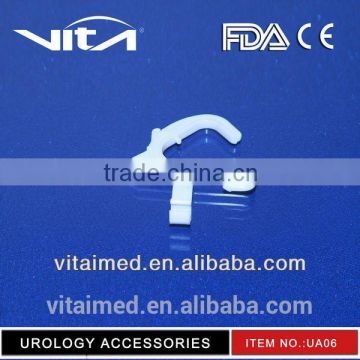 White Single Plastic Hanger For Urine Bag with EO Certificate