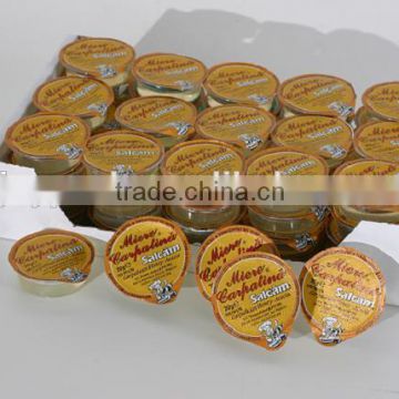 Food blister packing machine for chocolate jam butter pastry ketup honey capsule