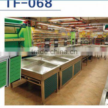 hot supermarket shelf fruit vgetable shelf in changshu TF068