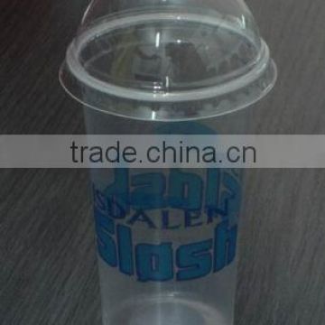 Disposable plastic drinking Cup with dome lid