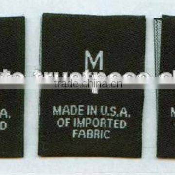 Garments label