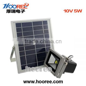Outdoor Solar Projection Lamp 5W 10W 15W Solae Panel LED Solar Power Spotlight Garden