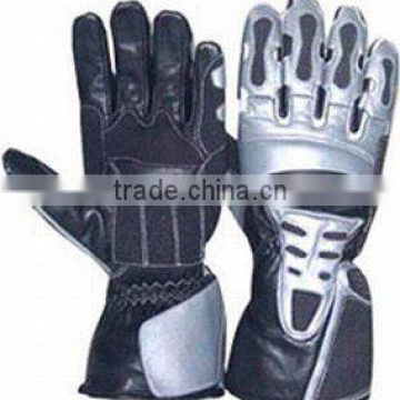 DL-1494 Leather Motorbike Sports Gloves