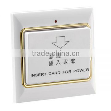 easy installation & competitive price key card power switch for energy saving