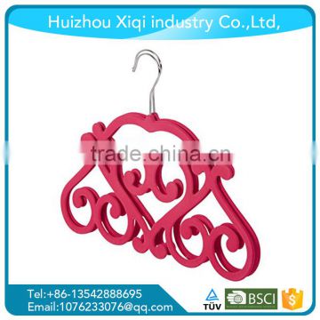 Multifunctional wholesale manufacturer velvet scarf hanger