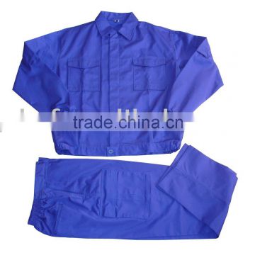 LONG SLEEVES BLUE COLOR SAFETY WORKWEAR/PANT AND JACKET/SAFETY UNIFORM