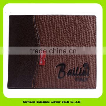 16919 2016 Newest men genuine leather wallet/rfid blocking wallet