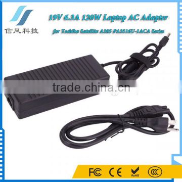 19V 6.3A 120W Laptop Adapter for Toshiba Satellite A305 PA3516U-1ACA Series Laptop Charger