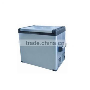 China auto line CE 90L car refrigerator/mini freezer/car cooler box