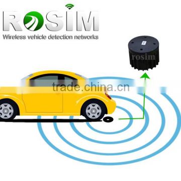 Low cost zigbee traffic magnetic sensor vehicle detector for car counting system