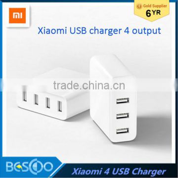 Original xiaomi usb charger 7A 4 Port 35W universal travel home smart waterproof adapter wall portable US norm