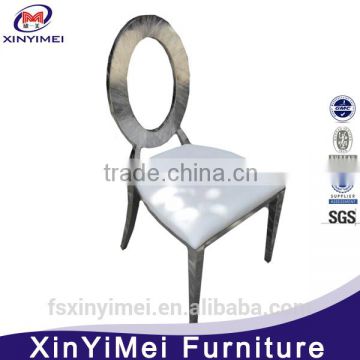 China comfortable home modern stainless steel chair for dinning