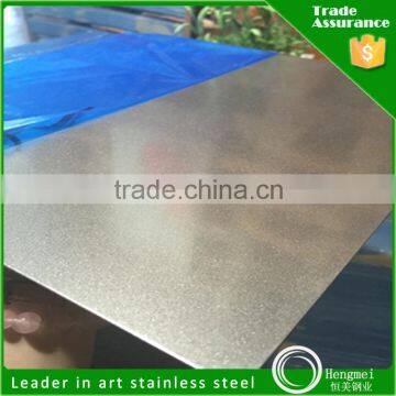 Alibaba hot product 304 grade tisco ba sandblasted finish stainless steel sheet