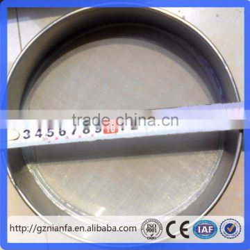 200mm 100 mesh diameter stainless steel sieve for filter usage (Guangzhou Factory)