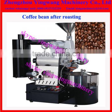 Electric and gas type commercial gas coffee roaster